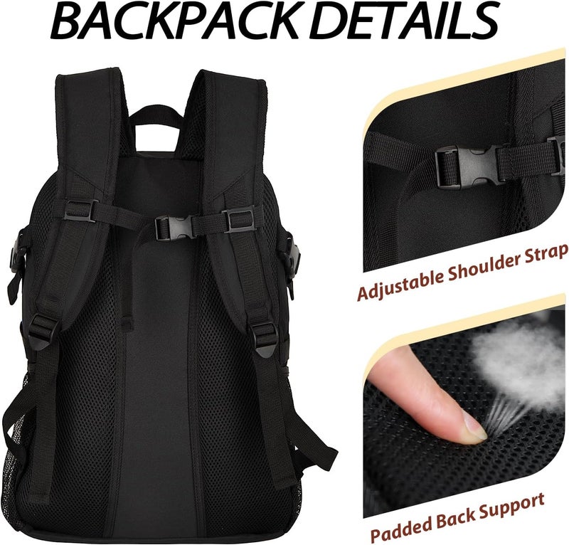 LARIPOP Basketball Bag,Basketball Backpack with Shoe Compartment and Ball Holder,Sport Bags for Soccer,Volleyball,Gym,Travel - Image 5